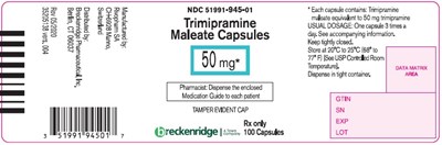 Trimipramine 50mg Caps (100s)